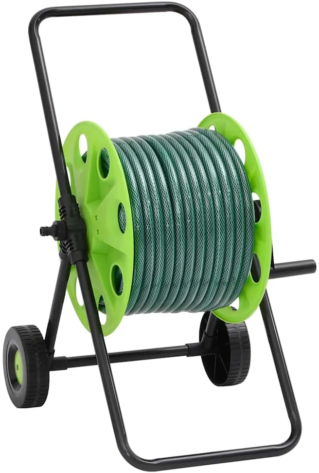 Žarnos ritė su tvirtinimo detalėmis, žalia, 0,75", 20m, PVC