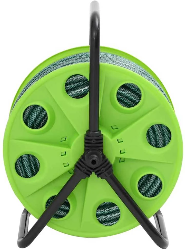 Žarnos ritė su tvirtinimo detalėmis, žalia, 0,75", 20m, PVC