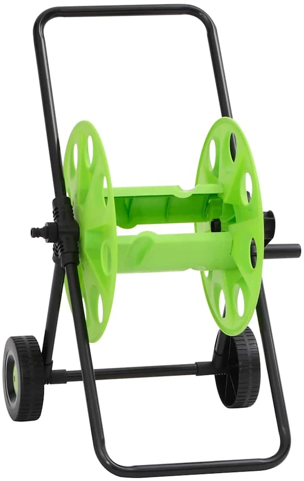 Žarnos ritės vežimėlis, žalias, 60m, 1/2", plieninei žarnai