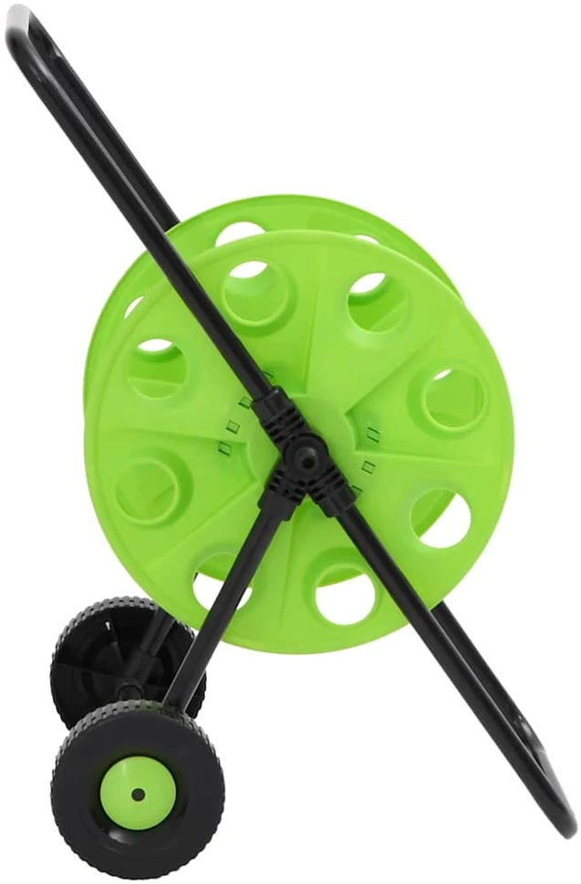 Žarnos ritės vežimėlis, žalias, 60m, 1/2", plieninei žarnai