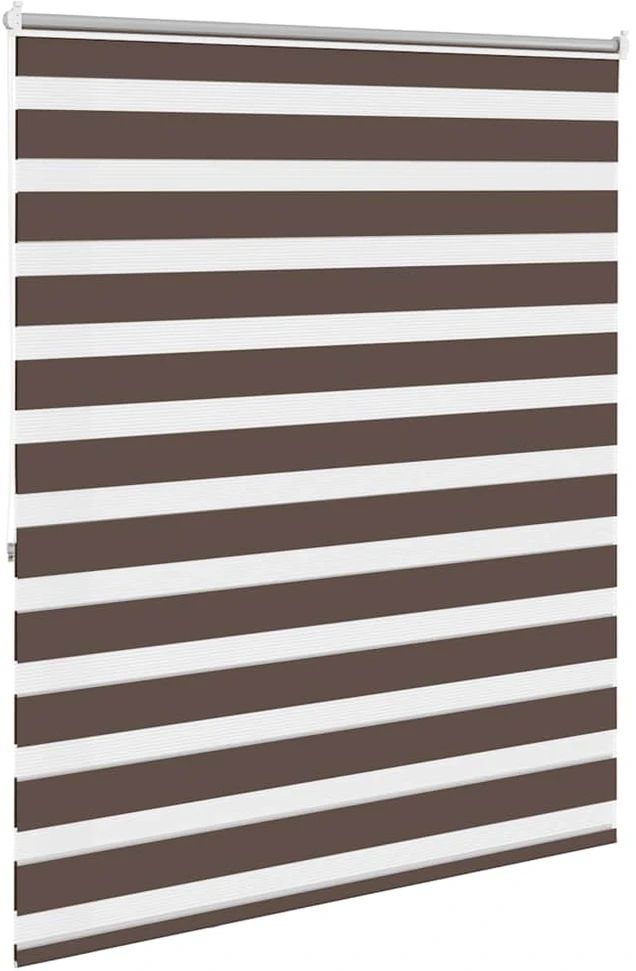 Zebra Žaliuzė, Roletas 120 x 175 cm, Kavos Spalvos