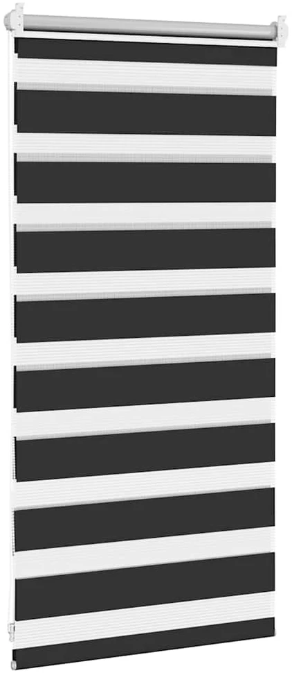 Zebra Žaliuzė, Roletas 40 x 100 cm, Juodas