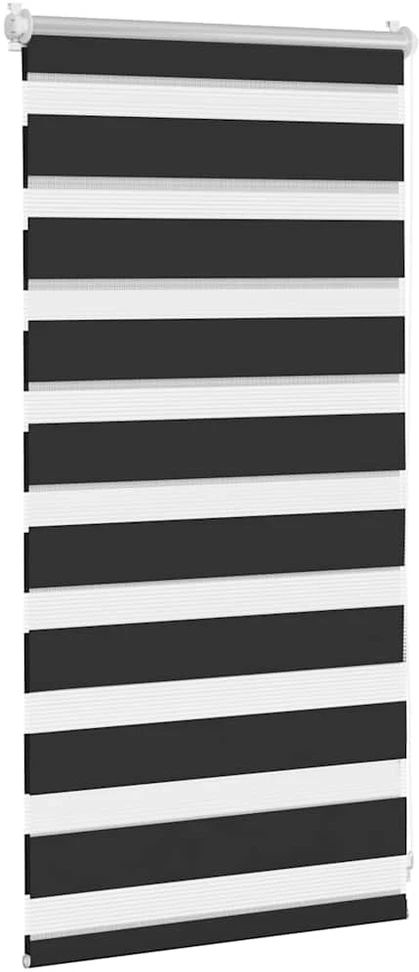 Zebra Žaliuzė, Roletas 40 x 100 cm, Juodas