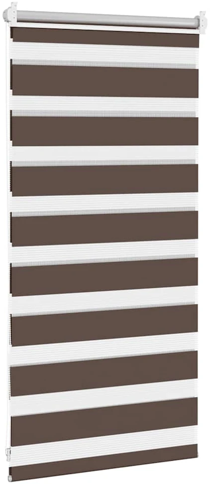 Zebra Žaliuzė, Roletas 40 x 100 cm, Kavos Spalvos