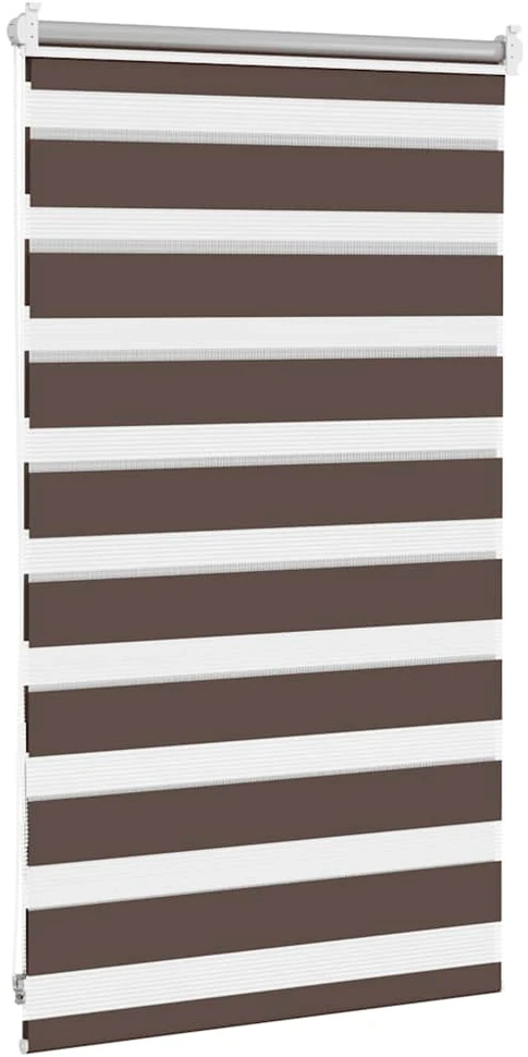 Zebra Žaliuzė, Roletas 50 x 100 cm, Kavos Spalvos