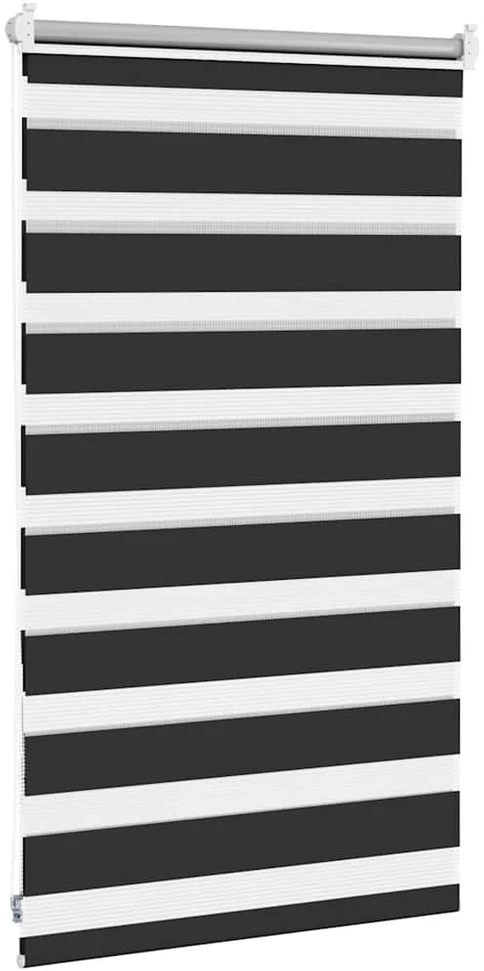Zebra Žaliuzė, Roletas 50 x 100 cm, Juodas