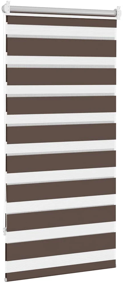 Zebra Žaliuzė, Roletas 60 x 120 cm, Kavos Spalvos