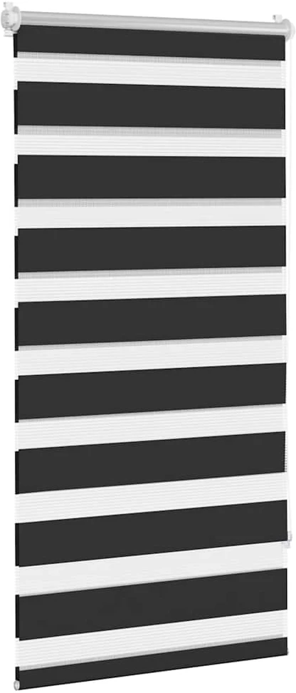 Zebra Žaliuzė, Roletas 60 x 120 cm, Juodas