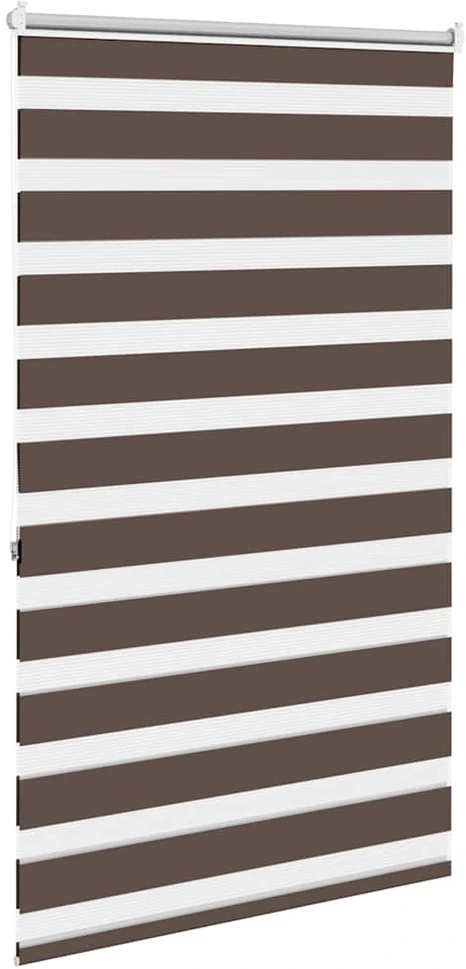 Zebra Žaliuzė, Roletas 80 x 175 cm, Kavos Spalvos