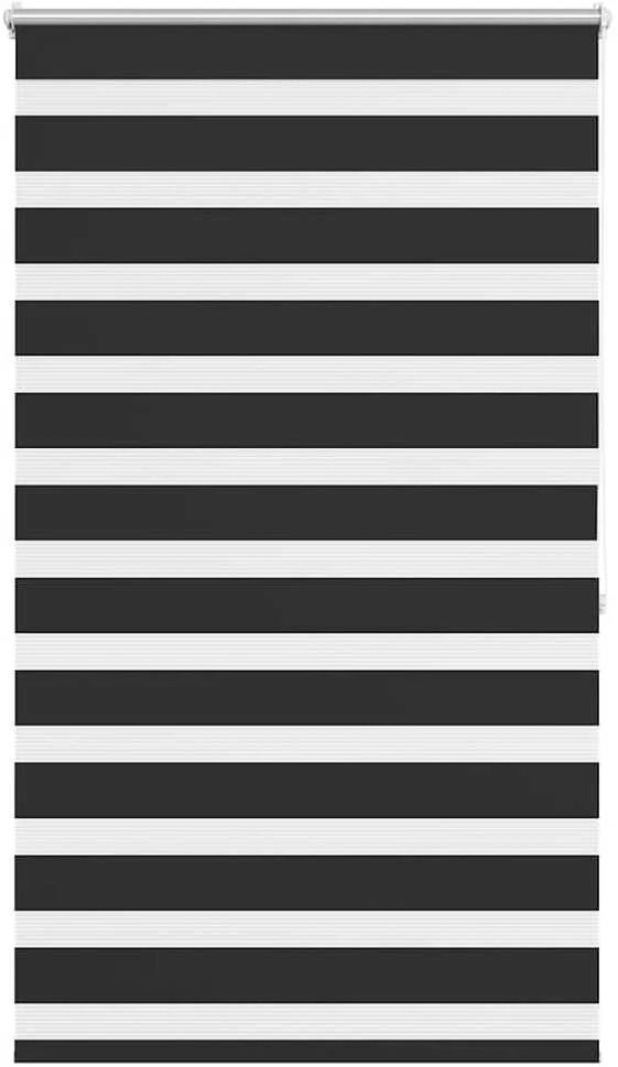 Zebra Žaliuzė, Roletas 100 x 175 cm, Juodas
