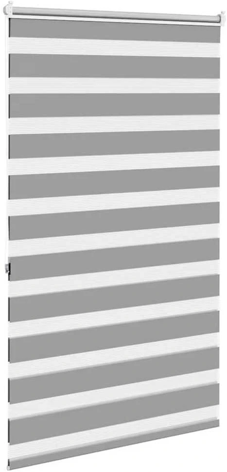 Zebra Žaliuzė, Roletas 100 x 175 cm, Pilkas