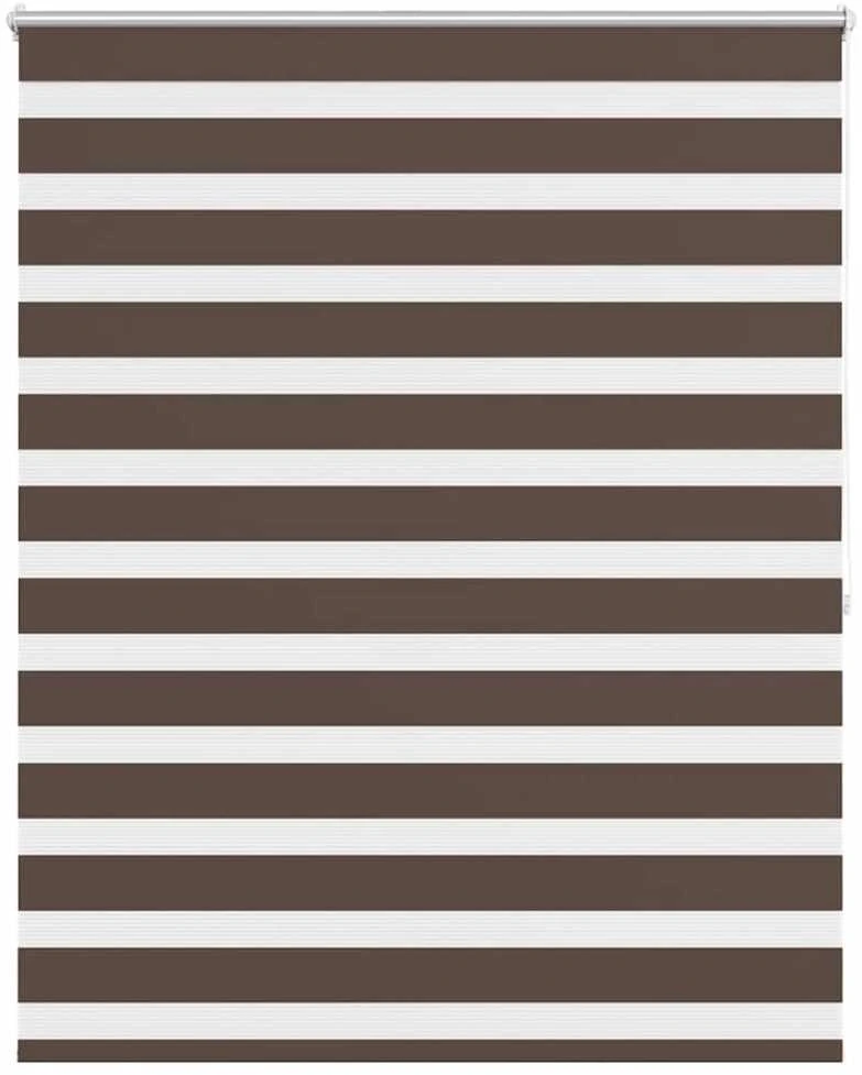 Zebra Žaliuzė, Roletas 120 x 175 cm, Kavos Spalvos