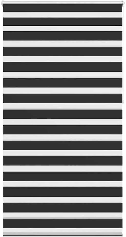 Zebra Žaliuzė, Roletas 120 x 230 cm, Juodas