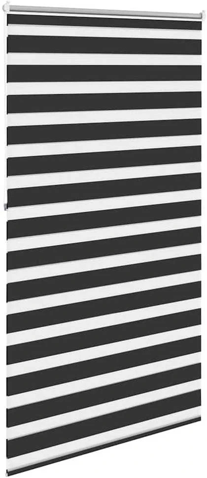 Zebra Žaliuzė, Roletas 120 x 230 cm, Juodas