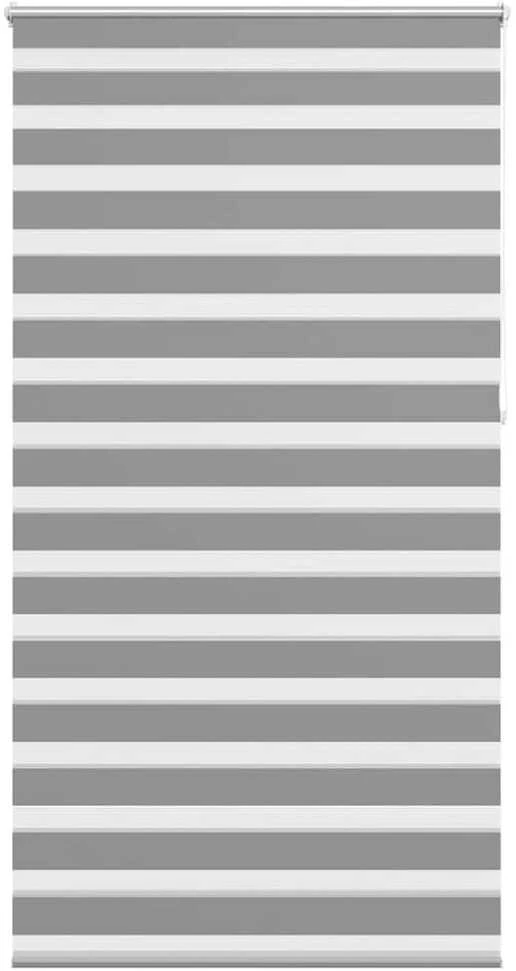 Zebra Žaliuzė, Roletas 120 x 230 cm, Pilkas