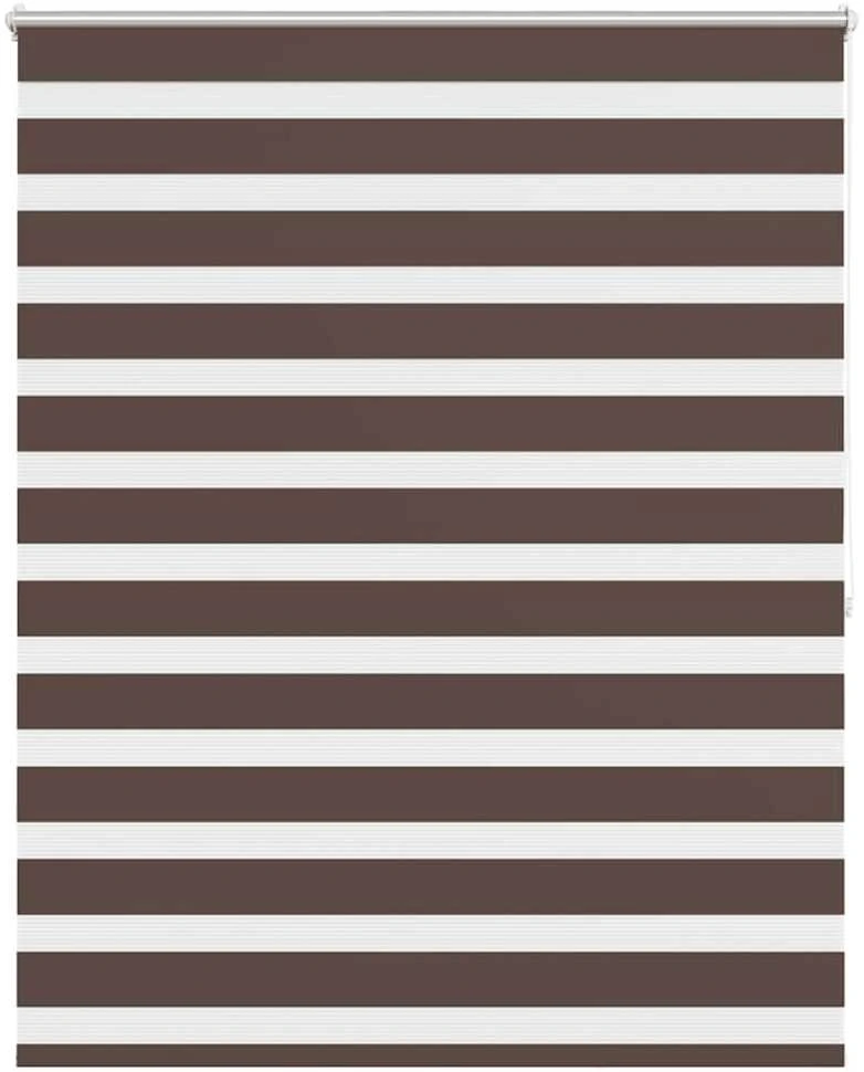 Zebra Žaliuzė, Roletas 140 x 175 cm, Kavos Spalvos
