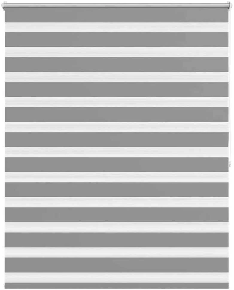 Zebra Žaliuzė, Roletas 140 x 175 cm, Pilkas