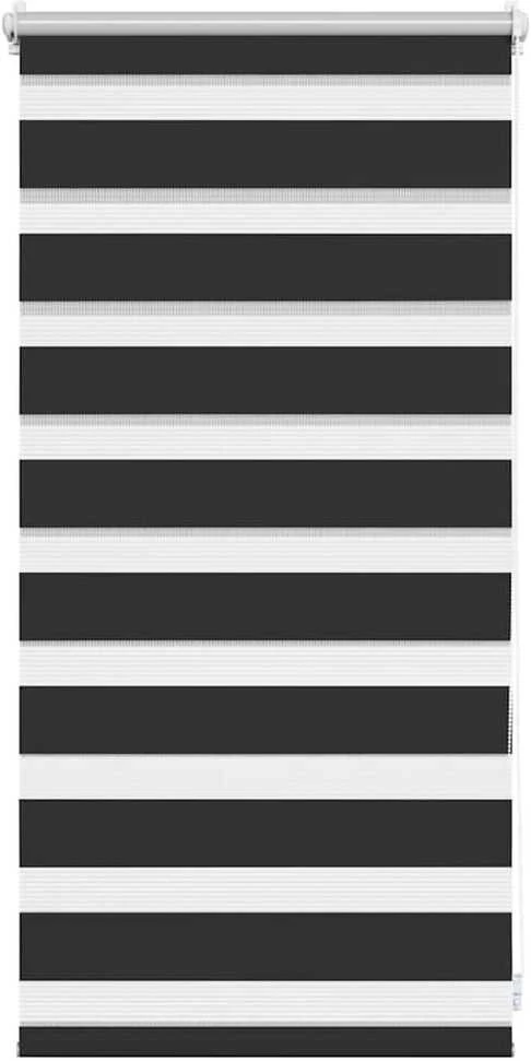 Zebra Žaliuzė, Roletas 40 x 100 cm, Juodas
