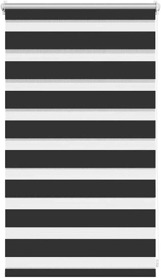 Zebra Žaliuzė, Roletas 50 x 100 cm, Juodas
