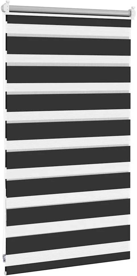 Zebra Žaliuzė, Roletas 50 x 100 cm, Juodas
