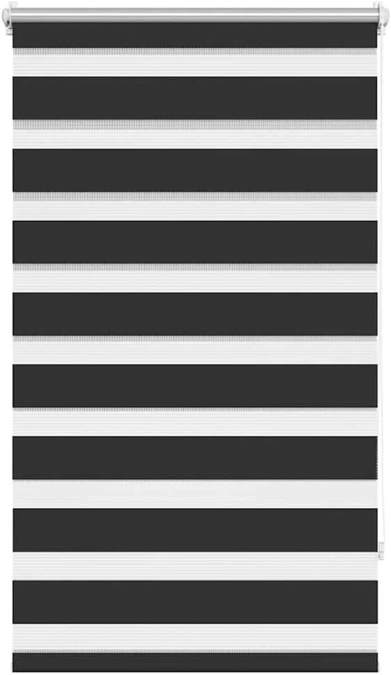 Zebra Žaliuzė, Roletas 70 x 120 cm, Juodas