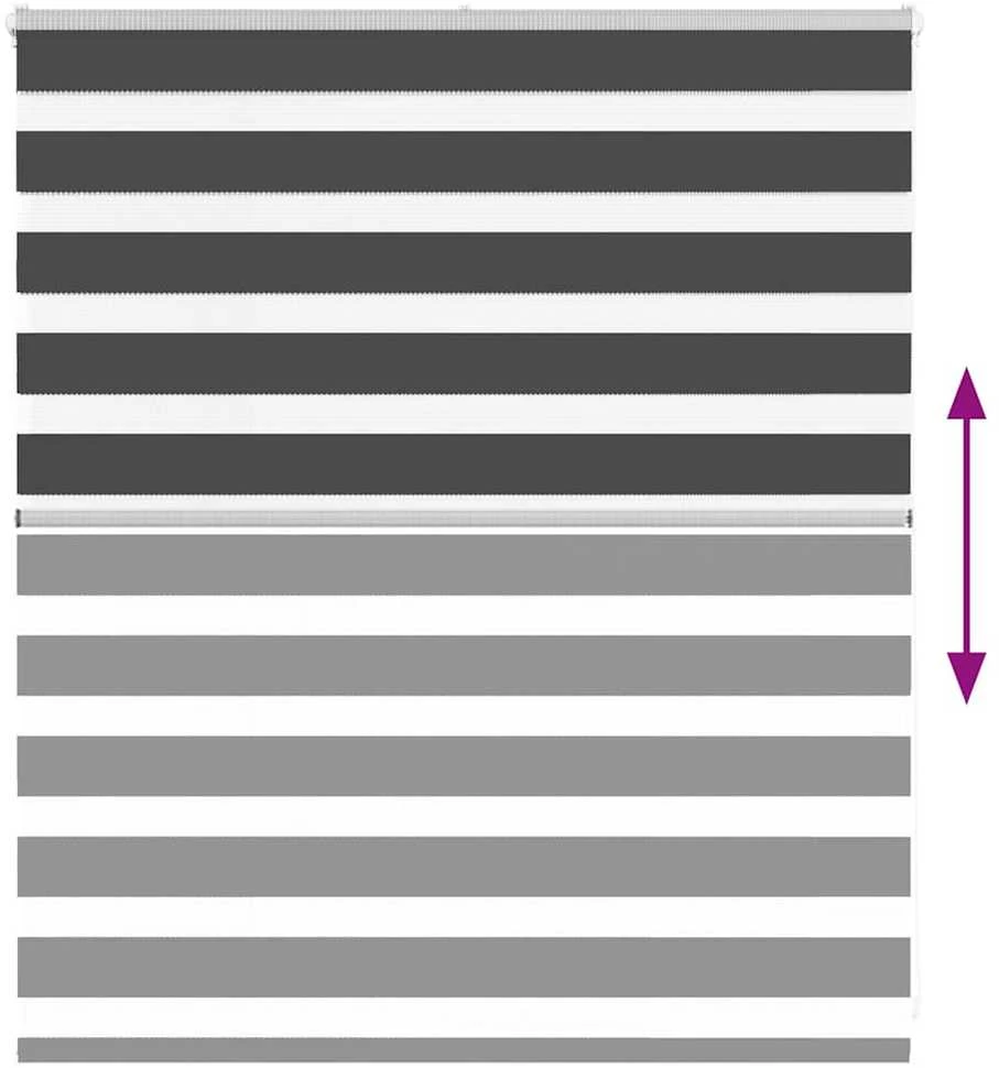 zebrinės žaliuzės 120x100 cm audinio plotis 115,9cm poliesteris
