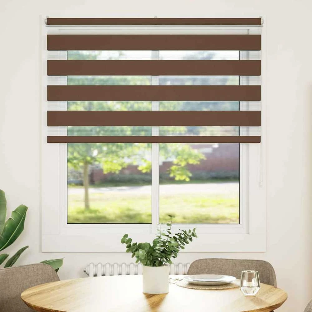 zebrinės žaliuzės 125x150 cm audinio plotis 120,9cm poliesteris