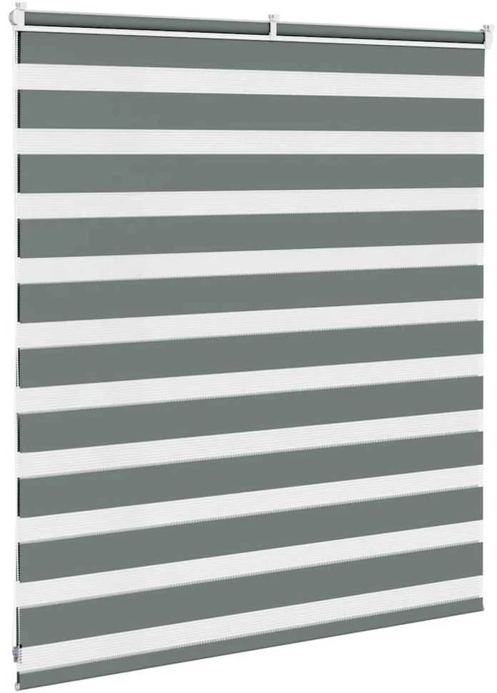 zebrinės žaliuzės 130x100 cm audinio plotis 125,9cm poliesteris