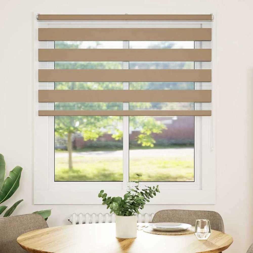zebrinės žaliuzės 135x150 cm audinio plotis 130,9cm poliesteris
