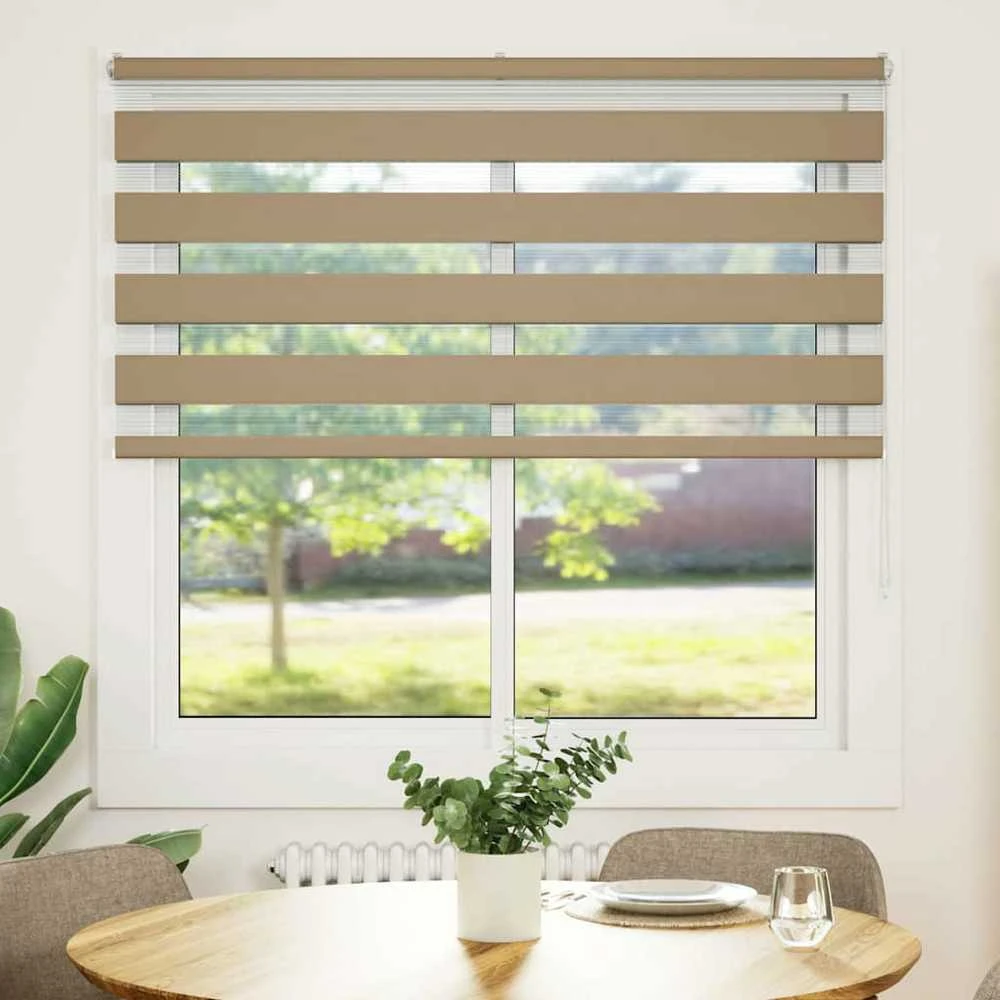 zebrinės žaliuzės 140x150 cm audinio plotis 135,9cm poliesteris