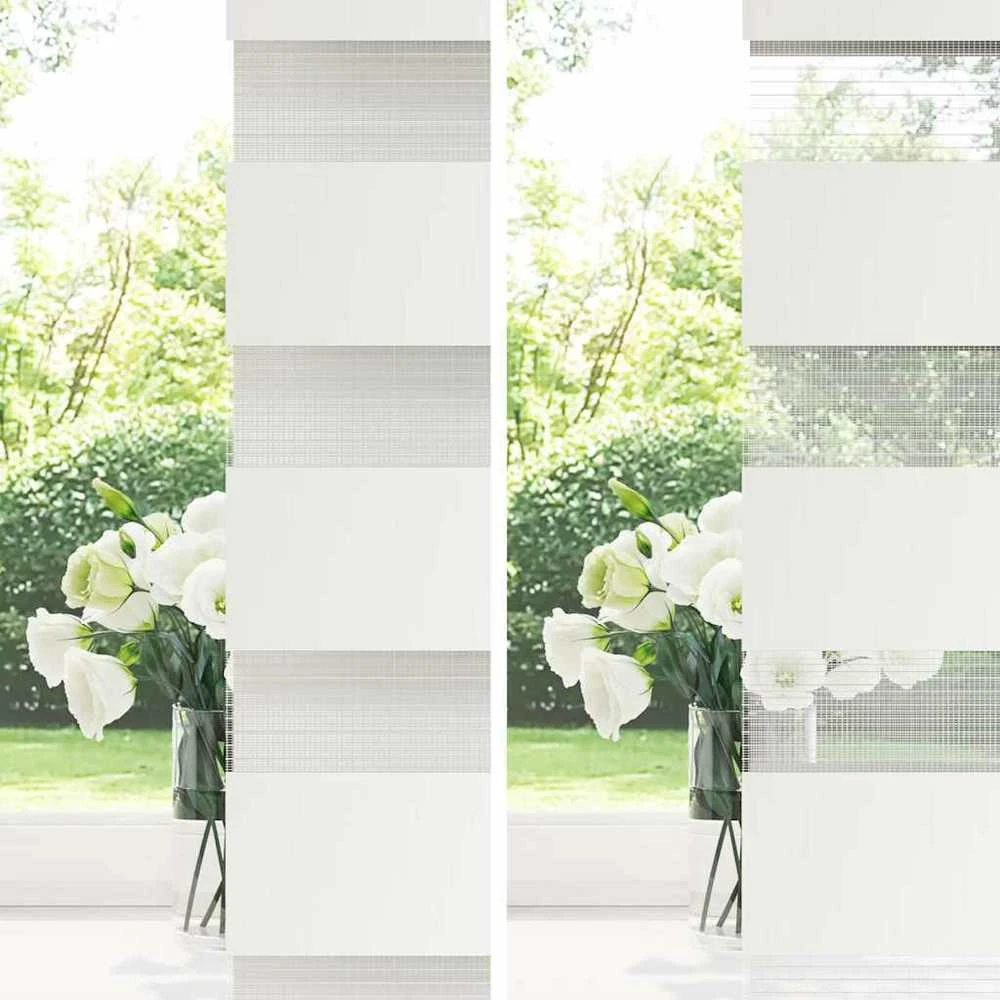 zebrinės žaliuzės 40x150 cm audinio plotis 35,9 cm poliesteris