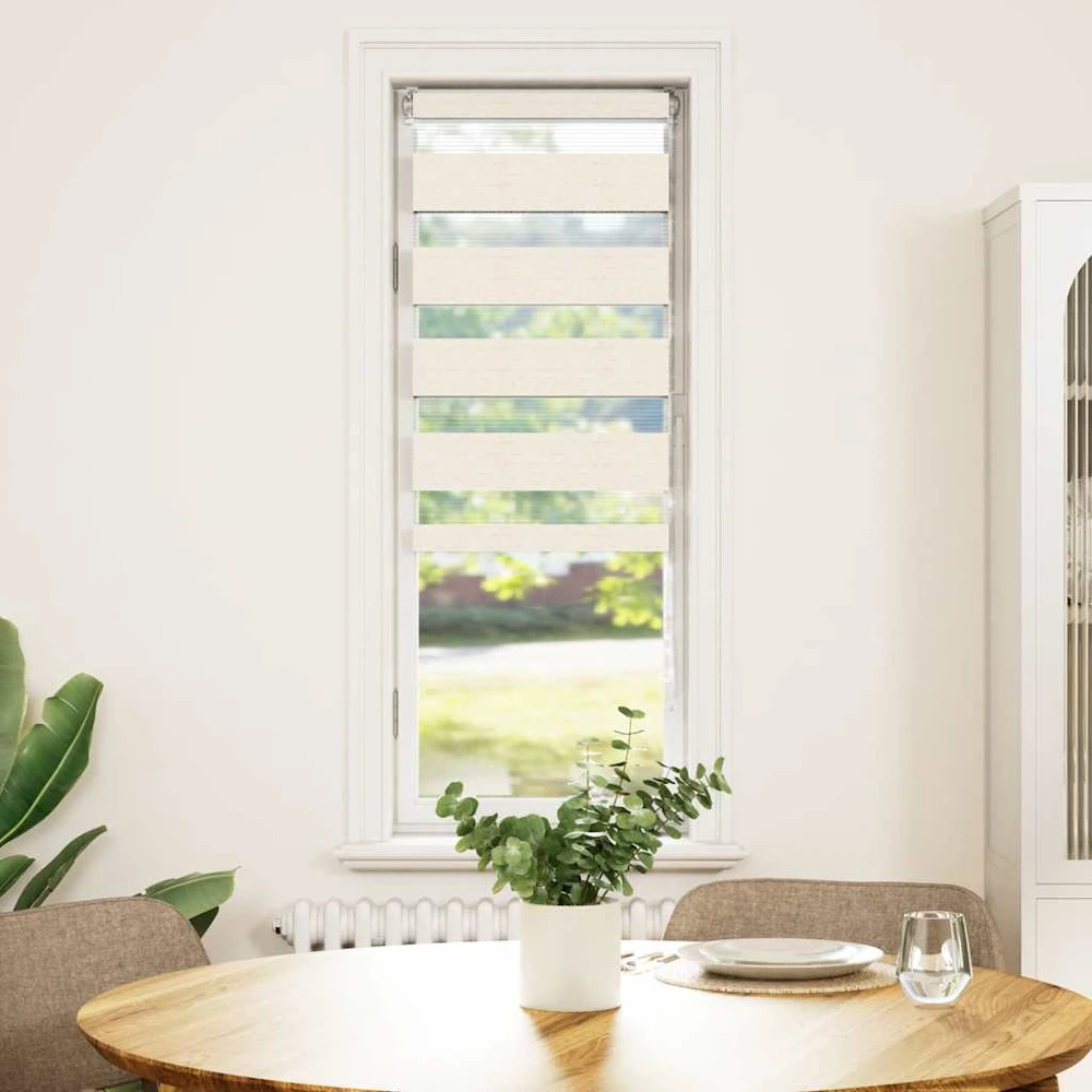 zebrinės žaliuzės 40x150 cm audinio plotis 35,9 cm poliesteris