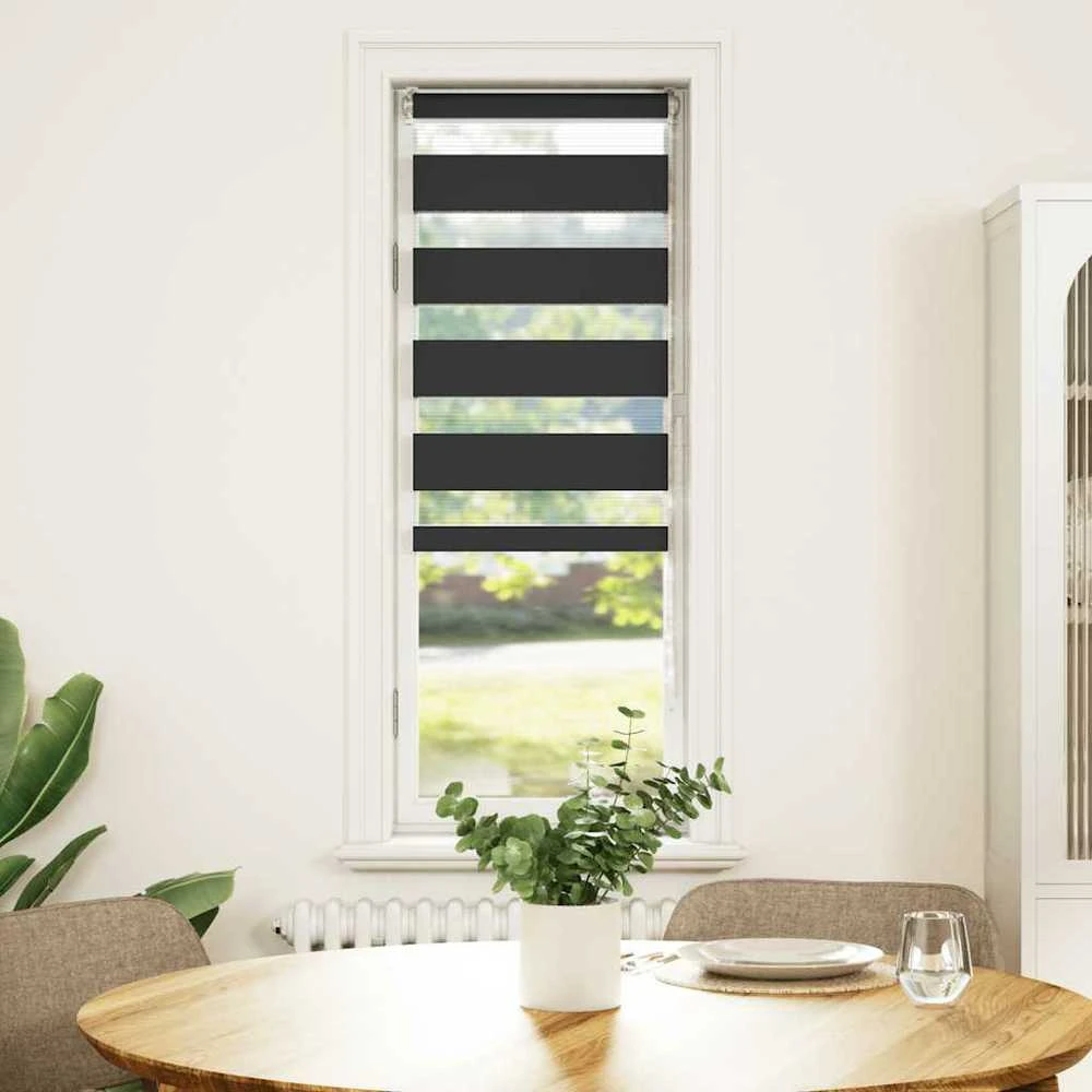 zebrinės žaliuzės 45x150 cm audinio plotis 40,9 cm poliesteris