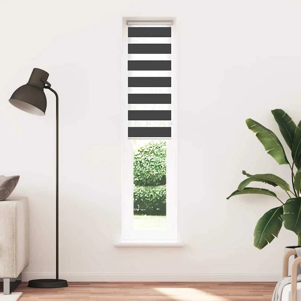 zebrinės žaliuzės 50x200 cm audinio plotis 45,9 cm poliesteris