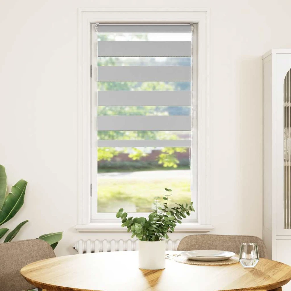 zebrinės žaliuzės 60x100 cm audinio plotis 55,9 cm poliesteris