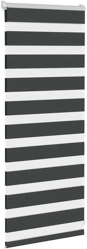 zebrinės žaliuzės 60x100 cm audinio plotis 55,9 cm poliesteris