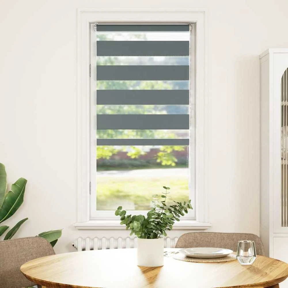 zebrinės žaliuzės 60x100 cm audinio plotis 55,9 cm poliesteris