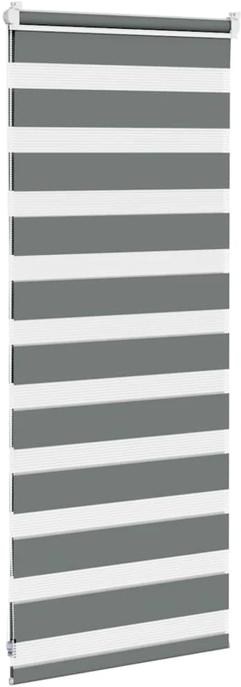 zebrinės žaliuzės 60x100 cm audinio plotis 55,9 cm poliesteris