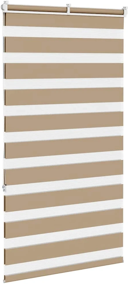 zebrinės žaliuzės 75x150 cm audinio plotis 70,9 cm poliesteris