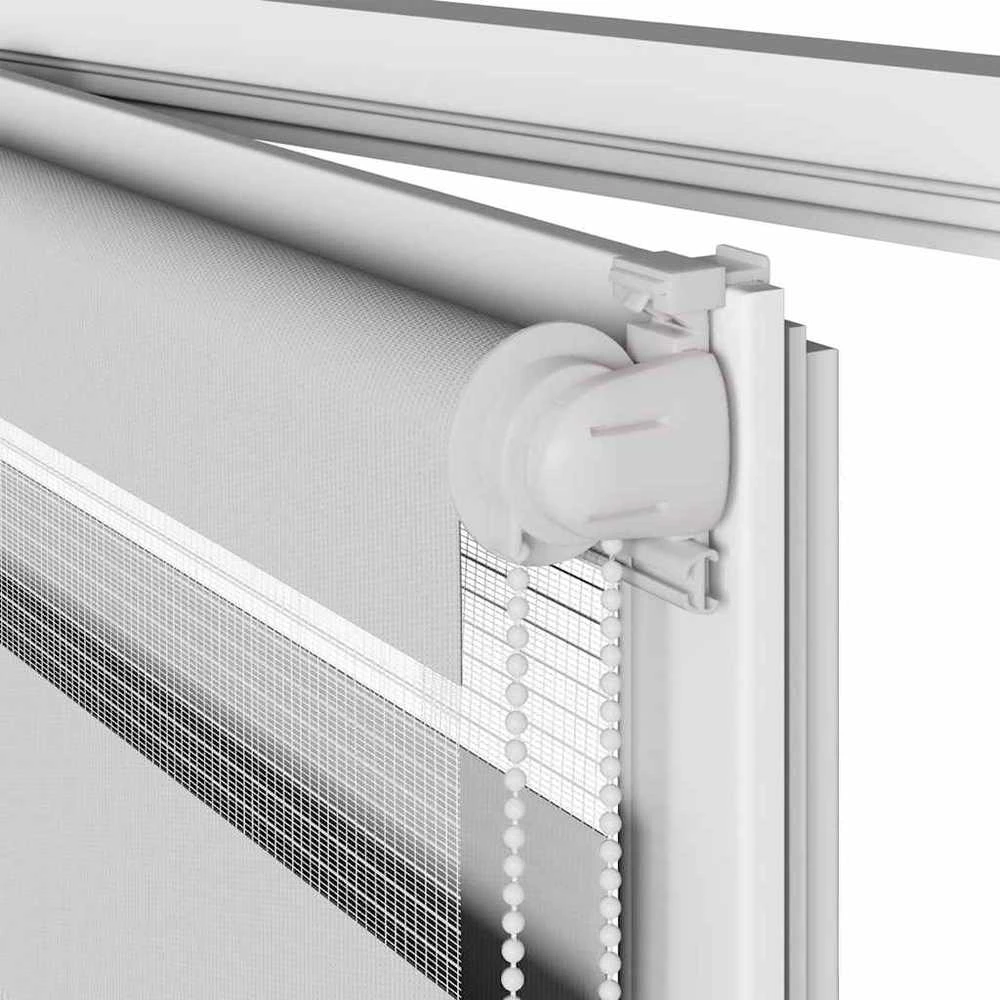 zebrinės žaliuzės 90x100 cm audinio plotis 85,9 cm poliesteris