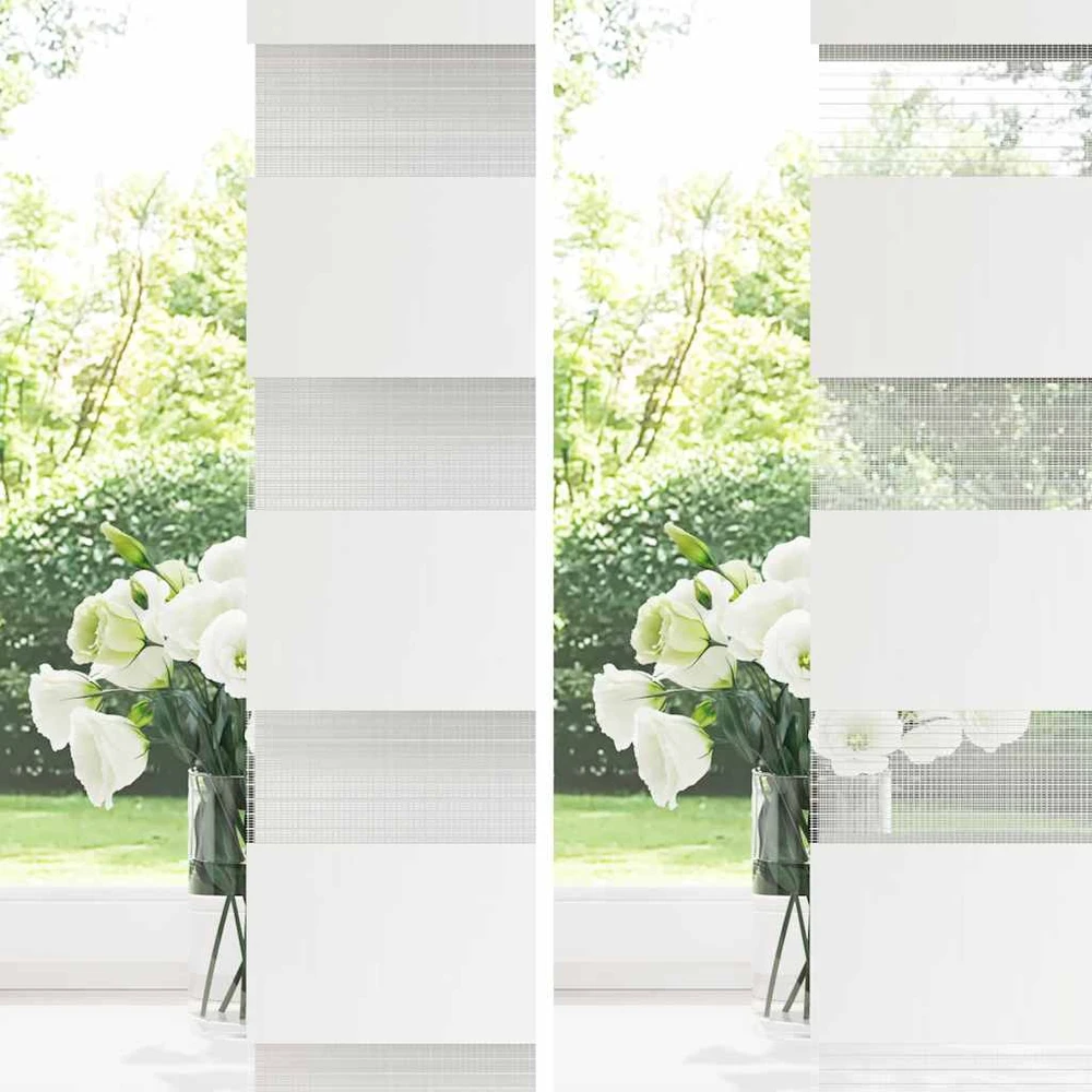 Zebrinės žaliuzės, rudos, 45x200 cm, audinys, plotis 40,9 cm, poliesteris