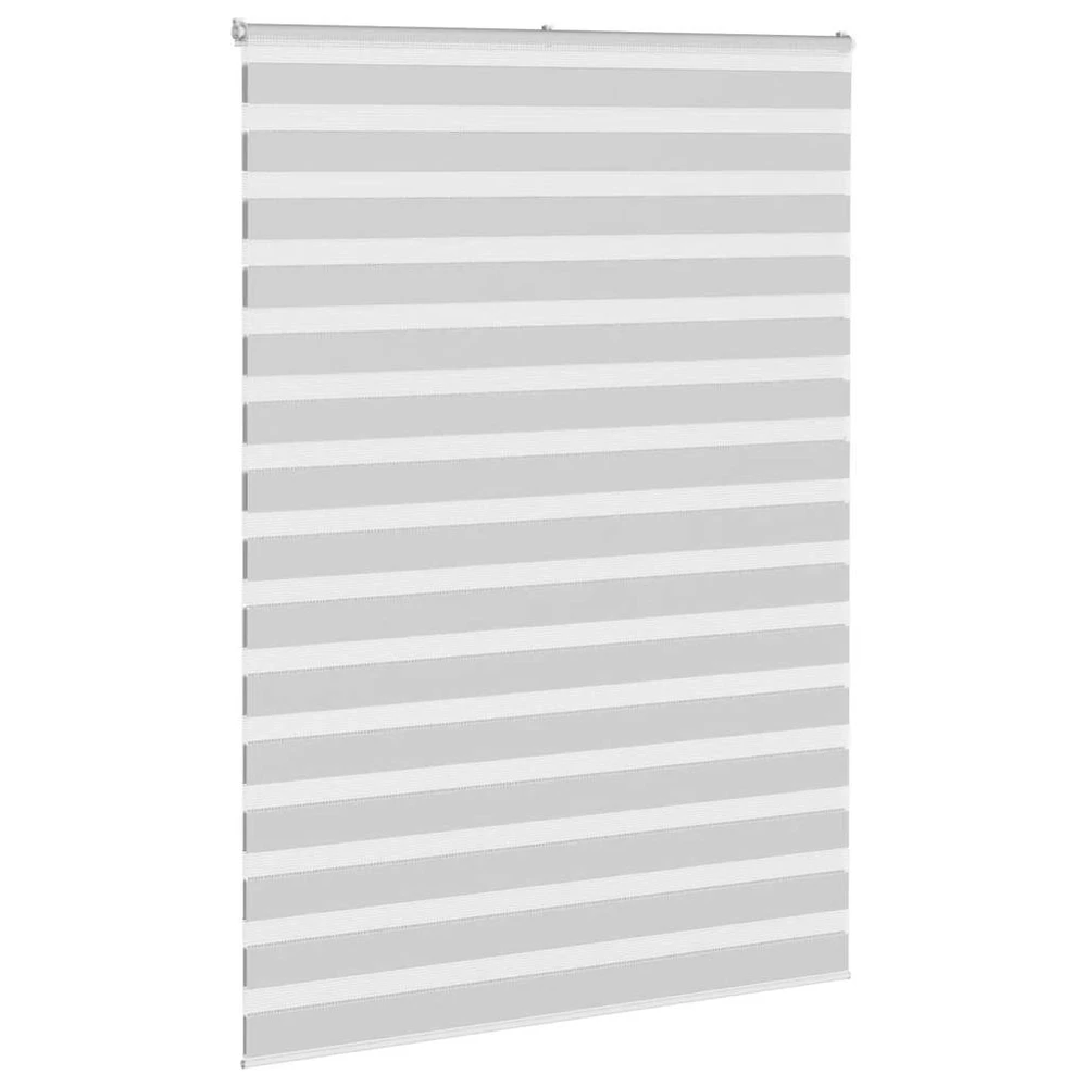 Zebrinės žaliuzės, šviesiai pilkos, 155x230 cm, audinys, plotis 150,9 cm, poliesteris