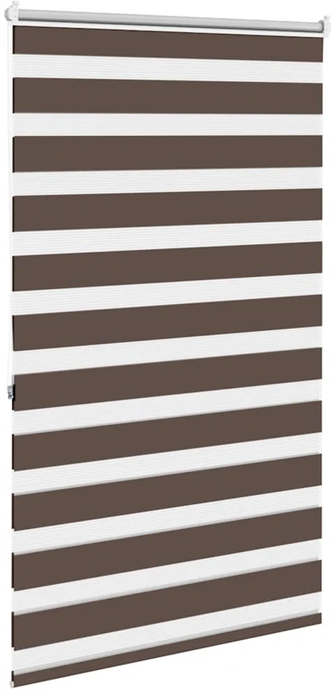 Zebra Žaliuzė, Roletas 100 x 175 cm, Kavos Spalvos