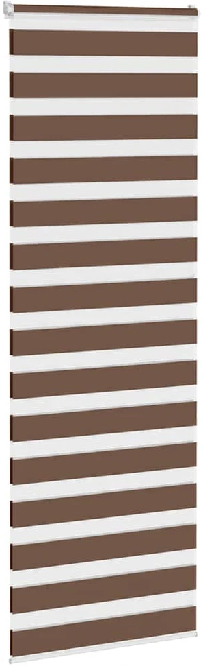 Zebro žaliuzė, ruda, 75x230 cm, audinys, plotis 70,9 cm, poliesteris
