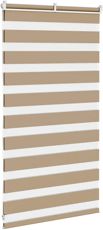 Zebro žaliuzė, smėlio rudos spalvos, 75x100 cm, audinys, plotis 70,9 cm, poliesteris