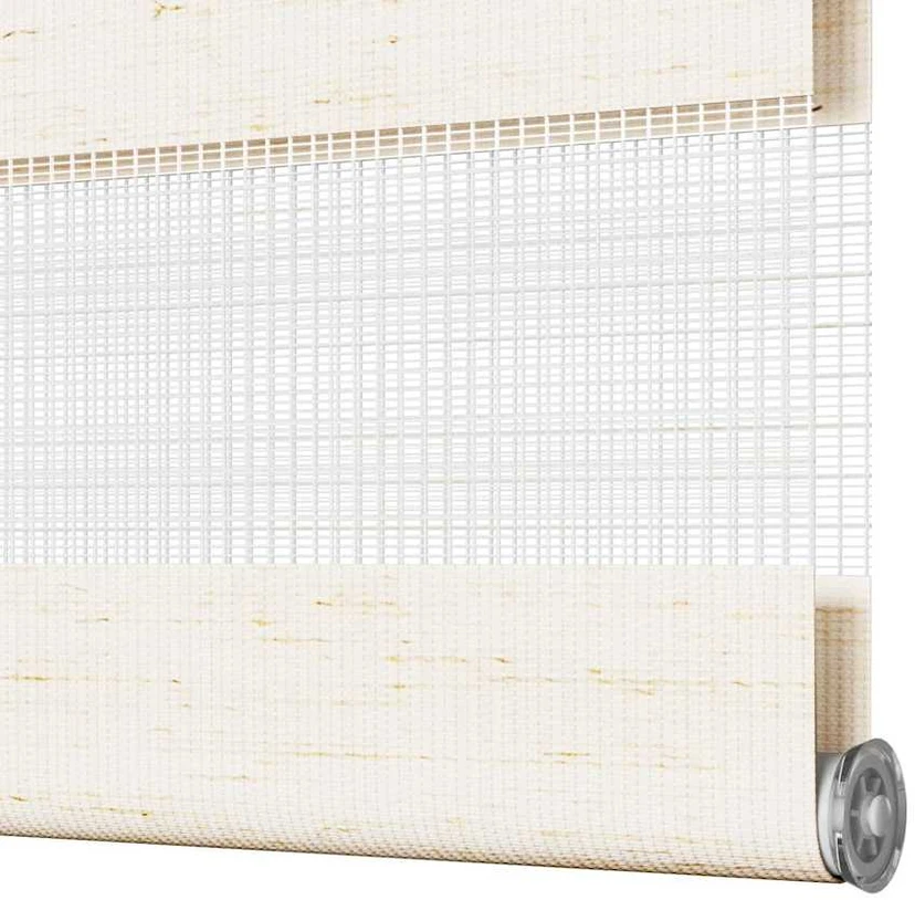 Zebro žaliuzės, marmuras, smėlio spalvos, 125x230 cm, audinys, plotis 120,9 cm, poliesteris