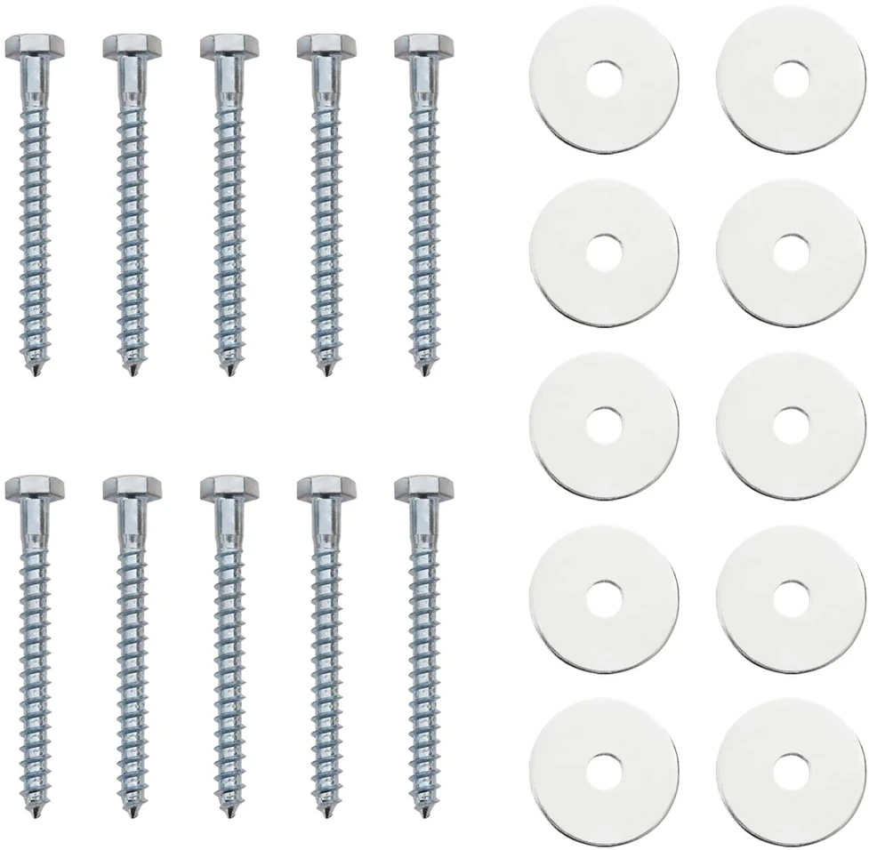 Žemės inkaras 10 vnt. Cinkuotas metalas Sidabrinė
