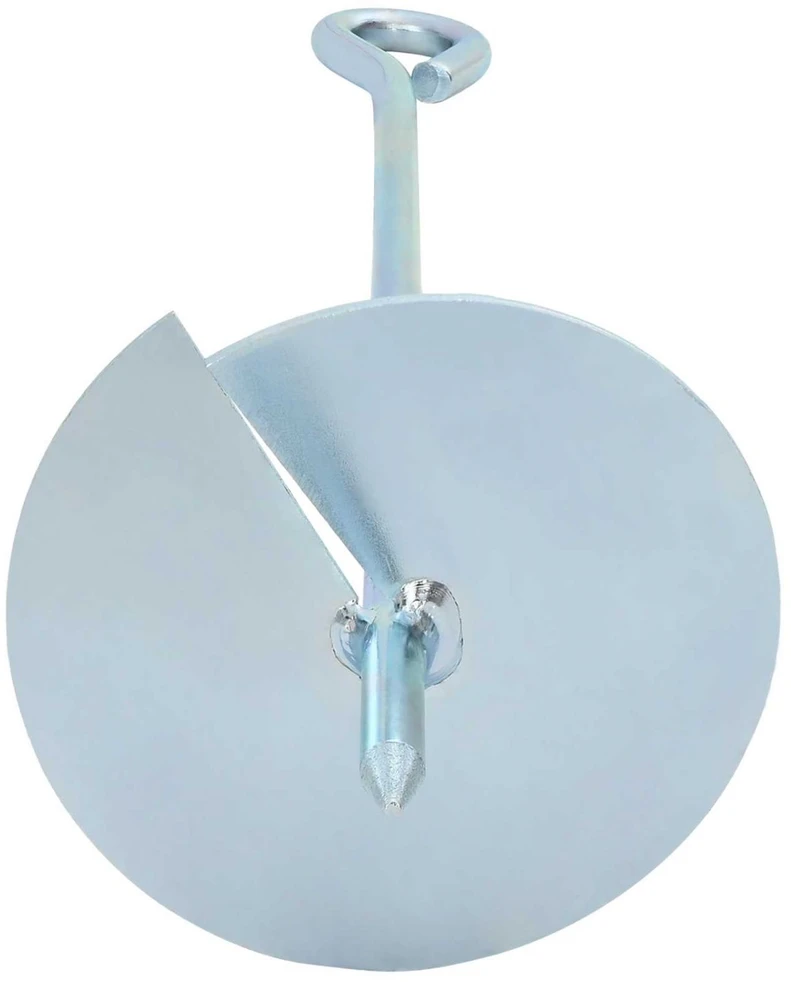 Žemės inkaras 2 vnt. Ø10 x 40 cm Cinkuotas metalas Sidabrinė