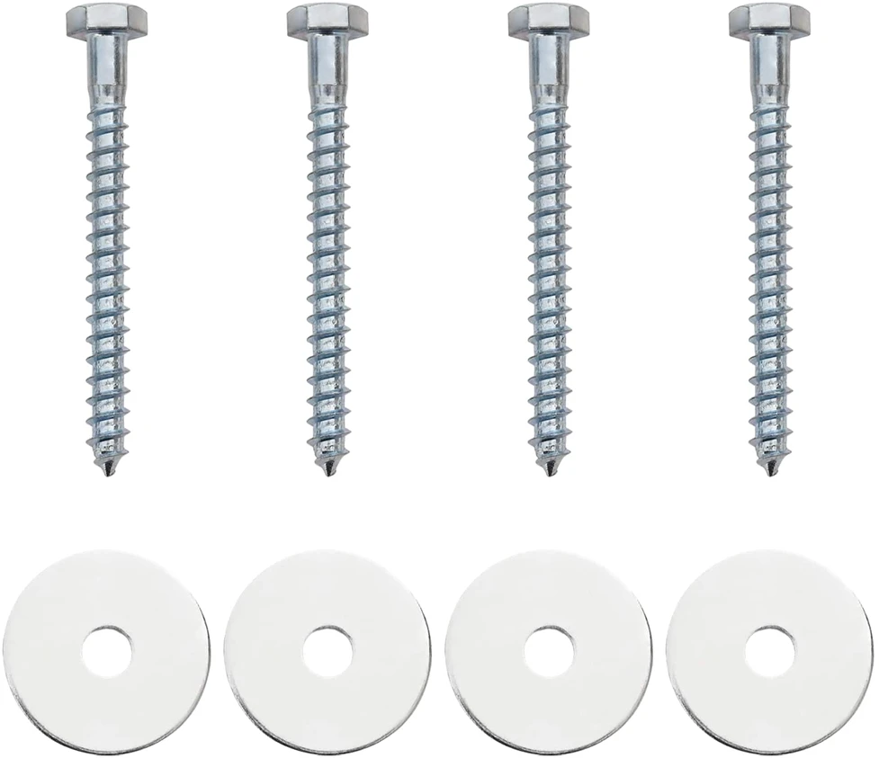Žemės inkaras 4 vnt. Cinkuotas metalas Sidabrinė