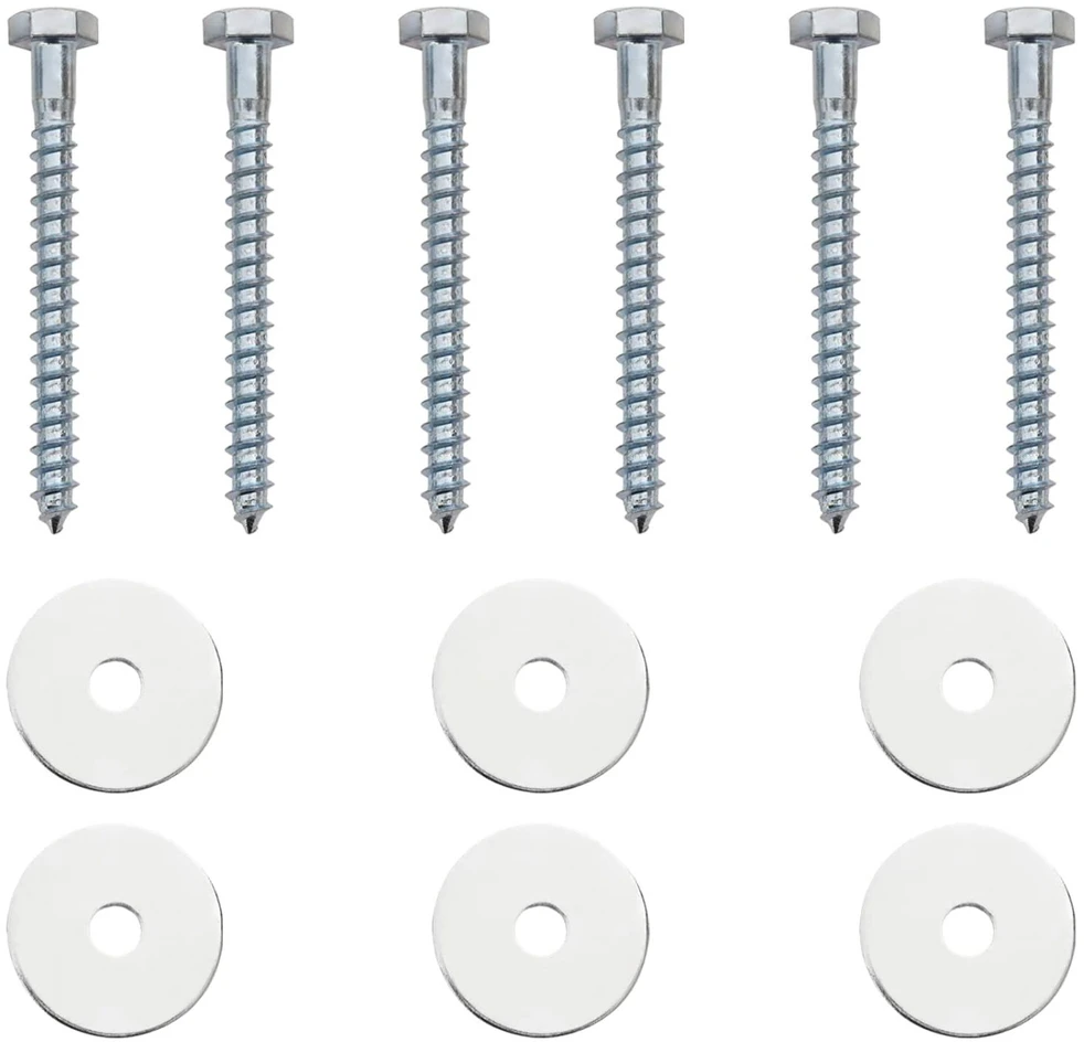Žemės inkaras 6 vnt. Ø10 x 30 cm Cinkuotas metalas Sidabrinė